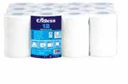 0030 Professional Hygiene Paper rolls to be used in dispensers, produced of Bleached Chemical Pulp.