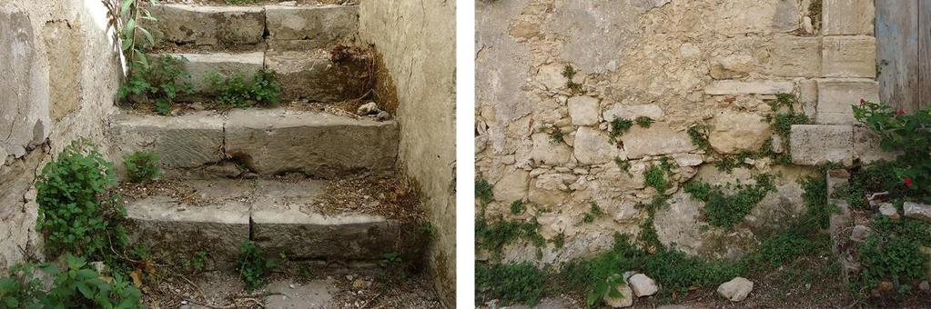 ζώνη της τοιχοποιίας περιμετρικά του κελύφους σε επαφή με το έδαφος.