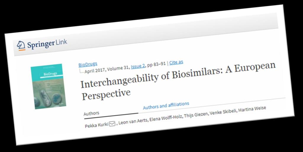 Interchangeability?