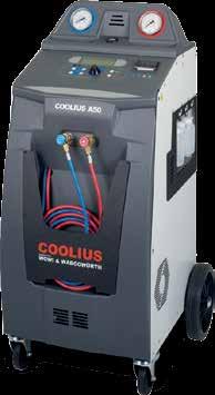 COOLIUS A10 R134a COOLIUS A50 R134a W050 101 000 Διαστάσεις Βάρος Ψυκτικό μέσο Δοχείο ψυκτικού μέσου Βαθμός απορρόφησης Απόδοση αντλίας κενού Ακρίβεια ανάκτησης και πλήρωσης ψυκτικού μέσου Ακρίβεια