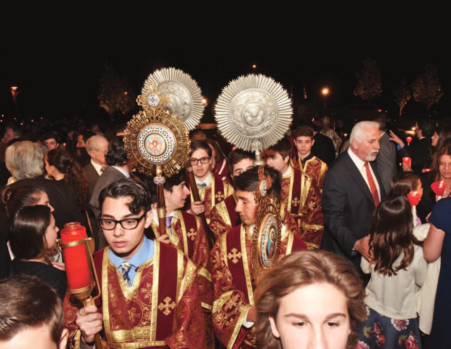 Εμείς είμαστε τάφοι κεκονιαμένοι. Εγερθήτε αδελφοί και προσεύχεσθε και μείνατε πιστοί στον Χριστό μας, που δεν προδίδεται, που δεν πεθαίνει, που είναι η Ανάστασι, η Αλήθεια και η Ζωή.