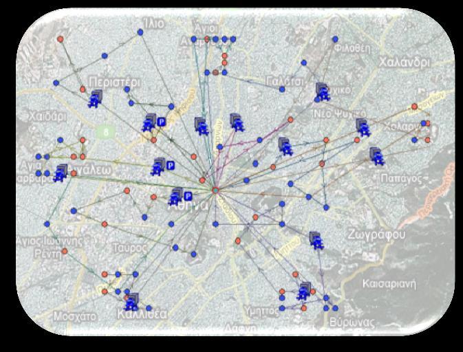 Το πρόβλημα δρομολόγησης οχημάτων (Vehicle Routing Problem) 1/3 Προτάθηκε από τους Dantzig and Ramser το 1959 Είναι πρόβλημα μεγάλης πολυπλοκότητας: np hard μεγαλύτερη από πολυωνυμική πολυπλοκότητα