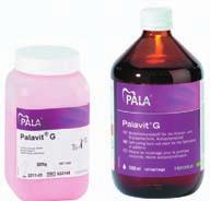 Προσθετική Palavit G Αυτοπολυμεριζόμενη ρητίνη για ενδοριζικά αποτυπώματα, προκειμένου να κατασκευαστούν χυτά κολοβώματα.
