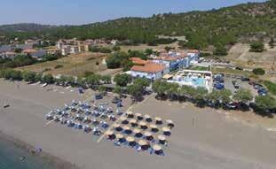 119-23/07-31/07 & 19/08-31/08 369 409 119-01/08-18/08 379 419 119 - MYTILANA VILLAGE 3* Βρίσκεται στον Κόλπο της Γέρας, σε απόσταση αναπνοής από τη θάλασσα και