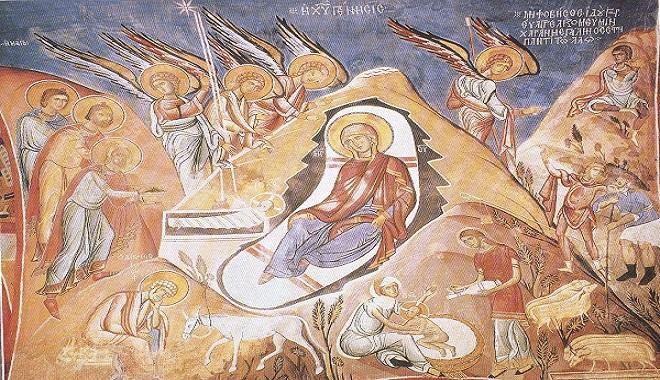 27 Δεκεμβρίου 2017 Η Γέννηση του Χριστού Παναγία του Αράκου Κύπρος Λαγουδερά Θρησκεία / Θεολογία της εικόνας Παρασκευή Παυλίδου, ΜSC Θεολογίας O Άγιος Ιωάννης ο Δαμασκηνός ονομάζει τις εικόνες