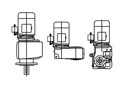 Pos : 69 /Anl eitungen/getriebe/3. Montage, Lager ung, Vorberei tung, Aufstellung/Montage eins Öl ausgleichsbehälter Option OA @ 10\mod_1457530404115_1390.