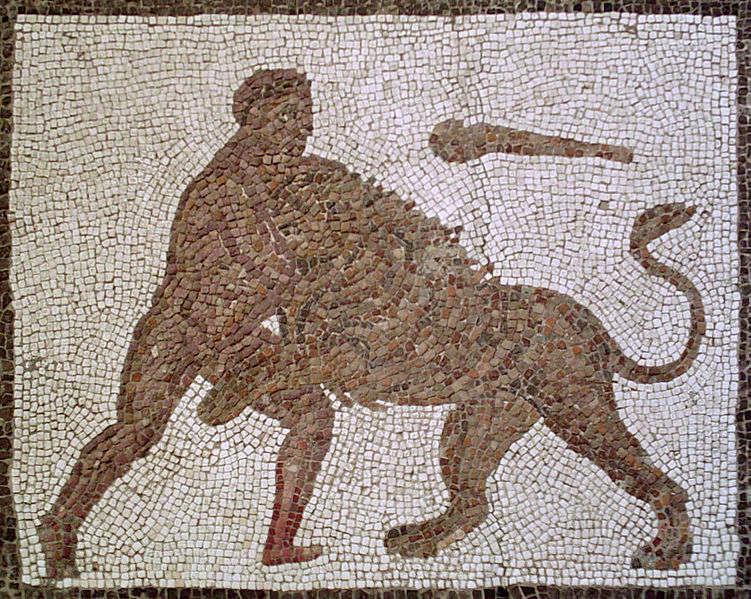 Το λιοντάρι της Νεμέας Ο πρώτος άθλος που έκανε ο Ηρακλής ήταν να σκοτώσει το λιοντάρι της Νεμέας. Το φοβερό αυτό λιοντάρι το είχε μεγαλώσει η Ήρα.