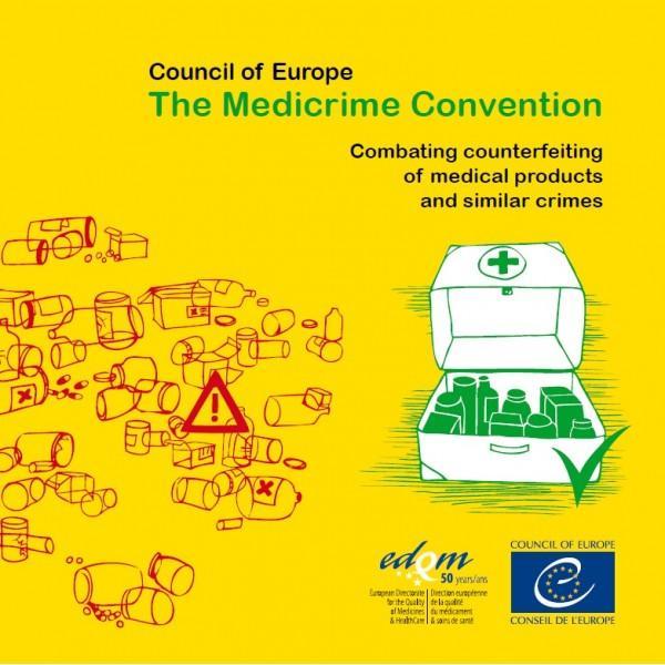 Επιτεύγματα του Συμβουλίου της Ευρώπης Χάρη στη σύμβαση "Medicrime" για την καταπολέμηση του εγκλήματος στον τομέα των φαρμάκων, στην οποία έχουν πρόσβαση μη ευρωπαϊκά κράτη, μπορούν να