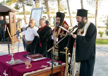 Ευχήθηκε σύντομο τερματισμό των δεινών και της άδικης ταλαιπωρίας των Κερυνειωτών, που βρίσκονται μακριά από τα σπίτια τους, βίαια εκτοπισμένοι για 43 ολόκληρα χρόνια.