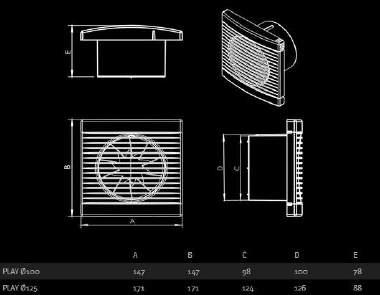 ισχύς συσκ. τιμή (m 3 /h) db(a) κινητήρα (rpm) (Α) (W) 007-4200 Φ.100 standard 100 40 2650 0,12 15 1/10 9,80 007-4203 Φ.