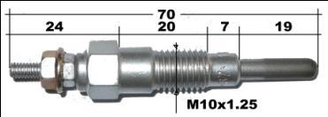 K-523-110-20 Καλώδιο προθέρμανσης L-1 2.