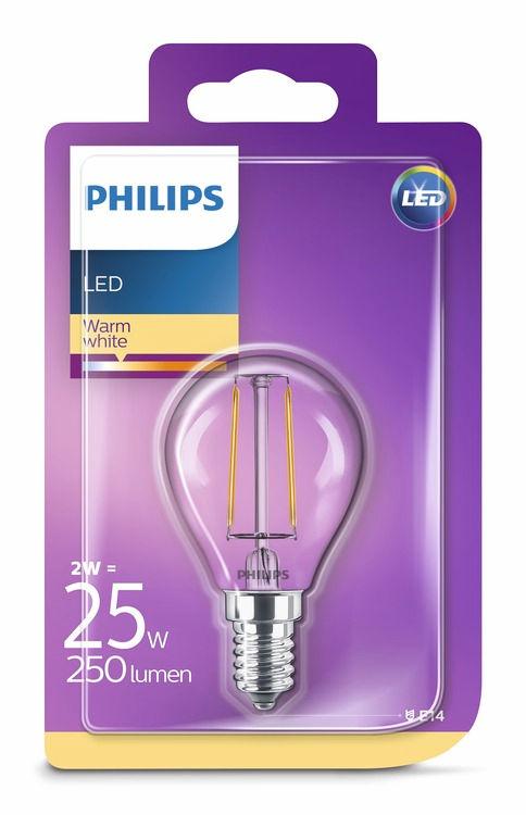 PHILIPS LED Κερί E14 Ζεστό λευκό Χωρίς ρύθμιση έντασης Σχεδίαση που τραβά την προσοχή Γνώριμα σχήματα που έχετε αγαπήσει.