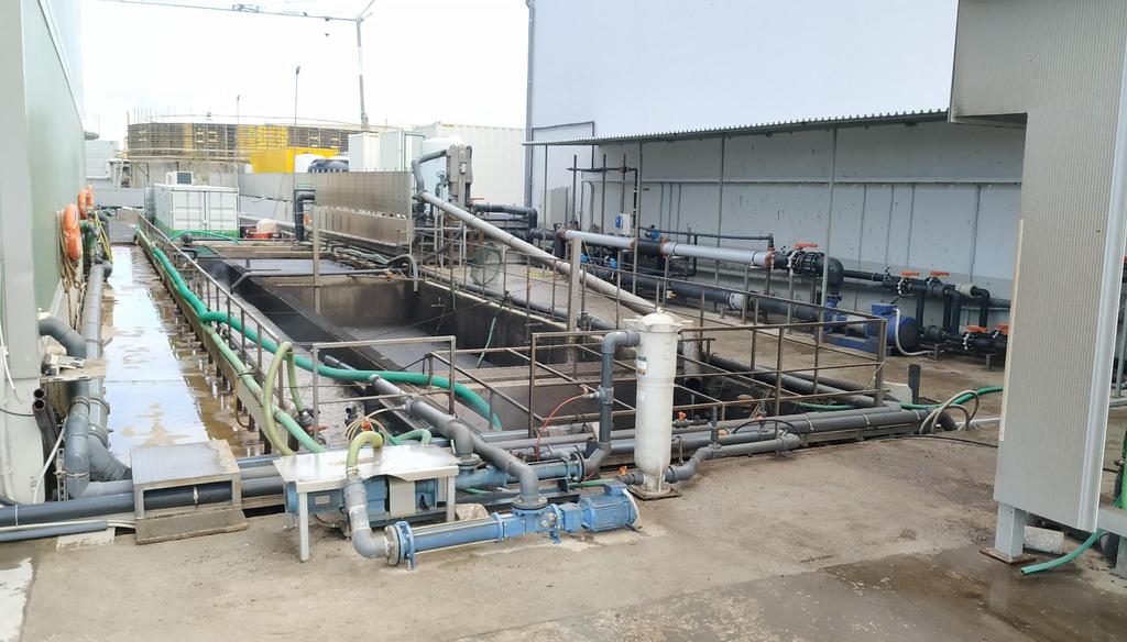 Challenges - Innovations WWTP (MBR MBBR UF RO) liquid digestate