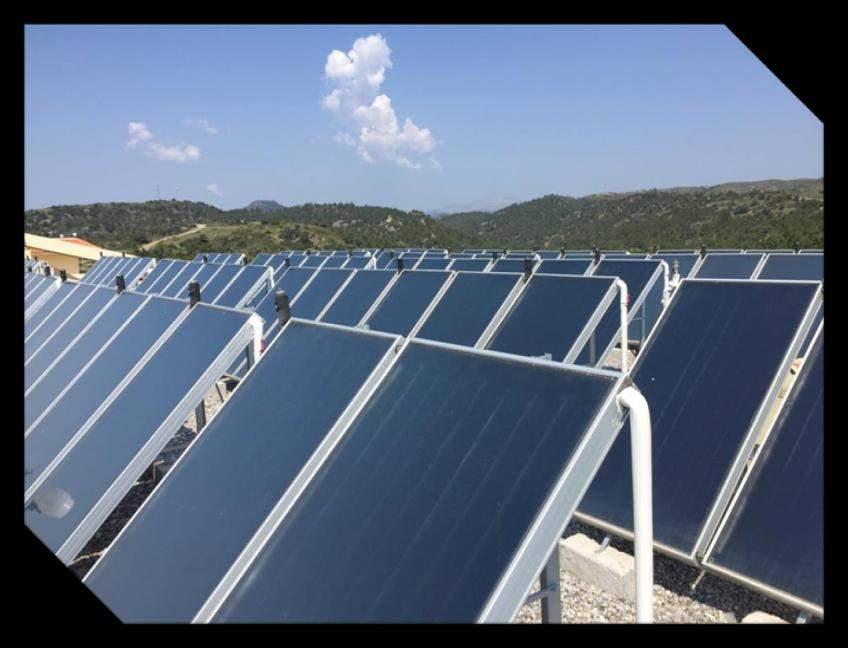 10KW *Ηλιακό θερμικό πεδίο για παραγωγής θερμικής ενέργειας