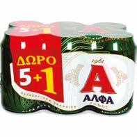 5lt Πορτοκαλάδα Green 6*330ml 4,37 0,89 το