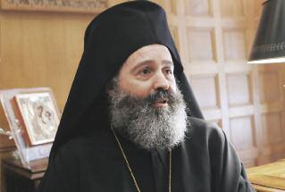 γεγονός της ενθρονίσεώς του, αφού εκ των πραγμάτων δεν μπορώ να παραστώ σωματικώς, λόγω της προετοιμασίας μου για τη μεγάλη μετάβασή μου στην πέμπτη ήπειρο και την τέλεση της δικής μου ενθρονίσεως,