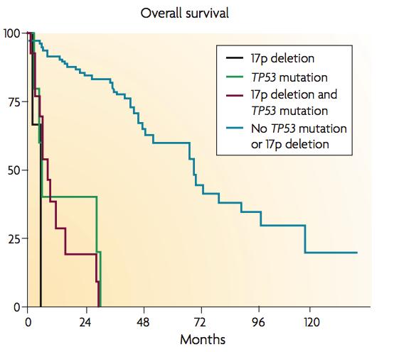 1. Άμεσος αντίκτυπος στην κλινική πράξη Επιλογή θεραπείας (Actionability) TP53 μεταλλάξεις - ΧΛΛ Συχνά με del(17p) Ανθεκτικότητα στην χημειο-ανοσοθεραπεία και μικρή ολική επιβίωση Κλινικό ώφελος με
