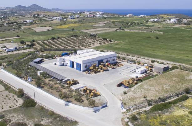 Πρακτική Εφαρμογή 1. Η Εταιρεία Η εταιρεία Εργωνία α.ε. ιδρύθηκε το 1986 και βρίσκεται στο νησί της Μήλου στις Κυκλάδες.