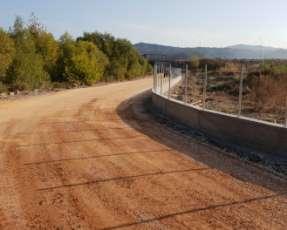 Βελτίωση αγροτικού δρόμου από δημοτικό δρόμο Πέτα Νεοχωρακίου προς θέση Καραμούτσι και περιοχή Δά