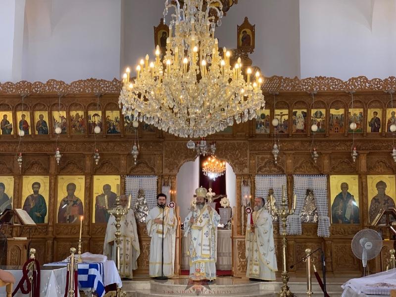 25/06/2019 Τίμησαν τους ήρωες της Νεαπόλεως Κωνσταντίας Αυτοκέφαλες Εκκλησίες / Εκκλησία της Κύπρου Την Κυριακή 23 Ιουνίου 2019, πραγματοποιήθηκαν για ακόμη μια χρονιά στην προσφυγιά τα μνημόσυνα των