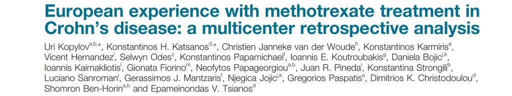 Steroid-free clinical remission in 44/118 (37.