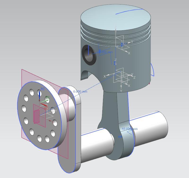 Κάνουμε δεξί κλικ στο Piston και επιλέγουμε και εκεί Replace Reference Set Entire Part.