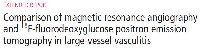 Υπάρχει ταύτιση των ευρημάτων μεταξύ MRA και PET?