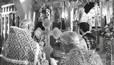 Μητρόπολης τῶν ἑορτῶν, τῶν Χριστουγέννων, στόν Ἱερό Μητροπολιτικό Ναό Εἰσοδίων τῆς Θεοτόκου. Στήν Θεία Λειτουργία ἱερούργησε ὁ Σεβ. Ποιμενάρχης κ.κ. Δαμασκηνός, πλαισιωμένος ἀπό κληρικούς τῆς Μητροπόλεώς μας.