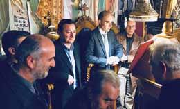 του. Ἀνήμερα τῆς ἑορτῆς Τετάρτη 27 Δεκεμβρίου τελέσθηκε Ἀρχιερατική Θεία Λειτουργία ἱερουργοῦντος τοῦ Σεβασμιωτάτου Ποιμενάρχου κ.κ. Δαμασκηνοῦ καί συλλειτουργούντων πλήθους Κληρικῶν τῆς Μητροπόλεώς μας.
