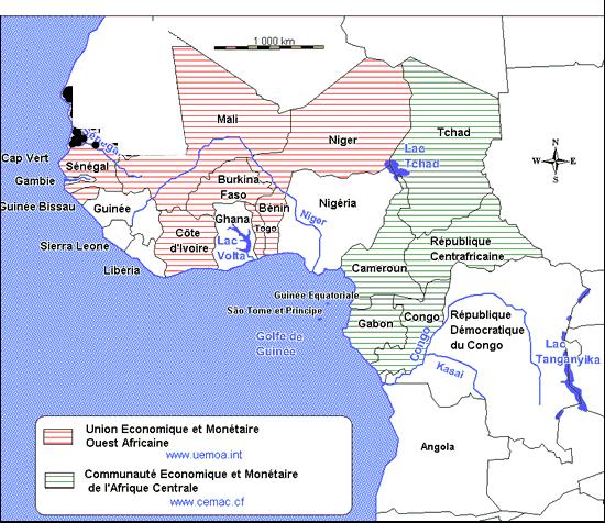 Οικονομική και Νομισματική Ένωση της Δυτικής Αφρικής (UEMOA) και