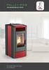 Pellet P55 FAN HEATER PELLET STOVE. Fan Heater Pellet P55 stove.