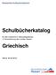 Hessisches Kultusministerium. Schulbücherkatalog. für den Unterricht in Herkunftssprachen in Verantwortung des Landes Hessen.