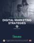 DIGITAL MARKETING STRATEGIES