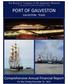 PORT OF GALVESTON GALVESTON, TEXAS. Comprehensive Annual Financial Report