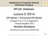 Department of Computer Science University of Cyprus. EPL342 Databases. Lecture 6: ER III. ER Model + Enhanced ER Model