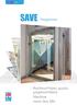 Save. save Programme. Ανελκυστήρες χωρίς μηχανοστάσιο Machine room-less lifts