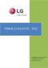 ΤΙΜΟΚΑΤΑΛΟΓΟΣ 2012 ΤΜΗΜΑ ΕΠΑΓΓΕΛΜΑΤΙΚΟΥ ΚΛΙΜΑΤΙΣΜΟΥ ΚΑΙ ΕΝΕΡΓΕΙΑΚΩΝ ΛΥΣΕΩΝ ΤΗΣ LG ELECTRONICS HELLAS A.E