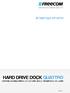 ΕΓΧΕΙΡΊΔΙΟ ΧΡΉΣΤΗ. HARD DRIVE DOCK QUATTRO EXTERNAL DOCKING STATION / 2.5 & 3.5 SATA / USB 2.0 / FIREWIRE 800 & 400 / esata. Rev.