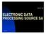 ELECTRONIC DATA PROCESSING SOURCE SA