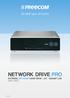 ΕΓΧΕΙΡΊΔΙΟ ΧΡΉΣΤΗ NETWORK DRIVE PRO EXTERNAL NETWORK HARD DRIVE / 3.5 / GIGABIT LAN. Rev. 722