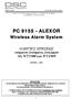 PC 9155 - ALEXOR. Wireless Alarm System. ΟΔΗΓΙΕΣ ΧΡΗΣΕΩΣ Ασύρματου Συστήματος Συναγερμού Με WT5500 και WT4989 KIT495 4EU