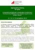 Σεμιναριακός Κύκλος 32 ωρών. 8-11 & 15-18 Δεκεμβρίου 2014