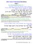 Sefer Chazon l'yahuchanan (Revelation) Chapter 1. Shavua (Weekly) Reading Schedule (46th(