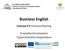 Business English. Ενότητα # 9: Financial Planning. Ευαγγελία Κουτσογιάννη Τμήμα Διοίκησης Επιχειρήσεων