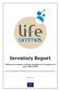 Inventory Report. Έκθεση αποτελεσμάτων αρχικής επίσκεψης στις 15 παραλίες του έργου LIFE AMMOS