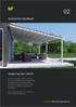 Technisches Handbuch. Pergola Top Star 120X70. metaform Bescha ungssysteme