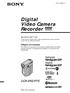 Digital Video Camera Recorder