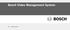 Bosch Video Management System. Εγχειρίδιο χρήσης