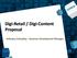Digi-Retail / Digi-Content Proposal. Ιςίδωροσ Σιδερίδθσ Business Development Manager