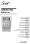 OPERATING MANUAL. Operating Manual Handset Wireless. English. Mode D emploi Combiné sans fi l. Français. Bedienungsanleitung Drahtloses Handgerät